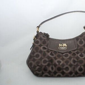 Coach Madison Dotted Top Handle Handbag